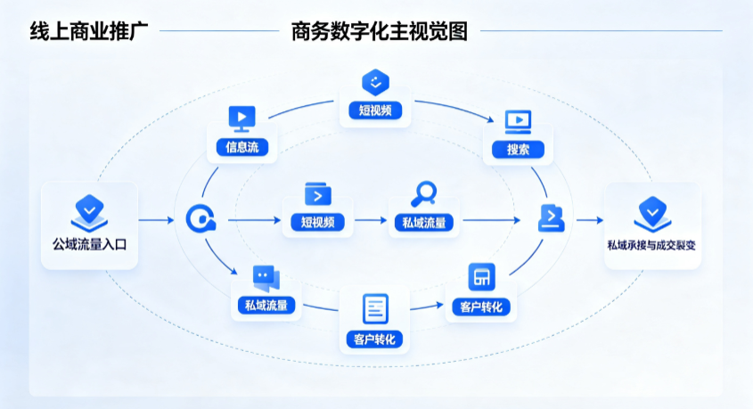 泉州线上商业推广怎么做？全域流量闭环搭建与低成本转化实战指南